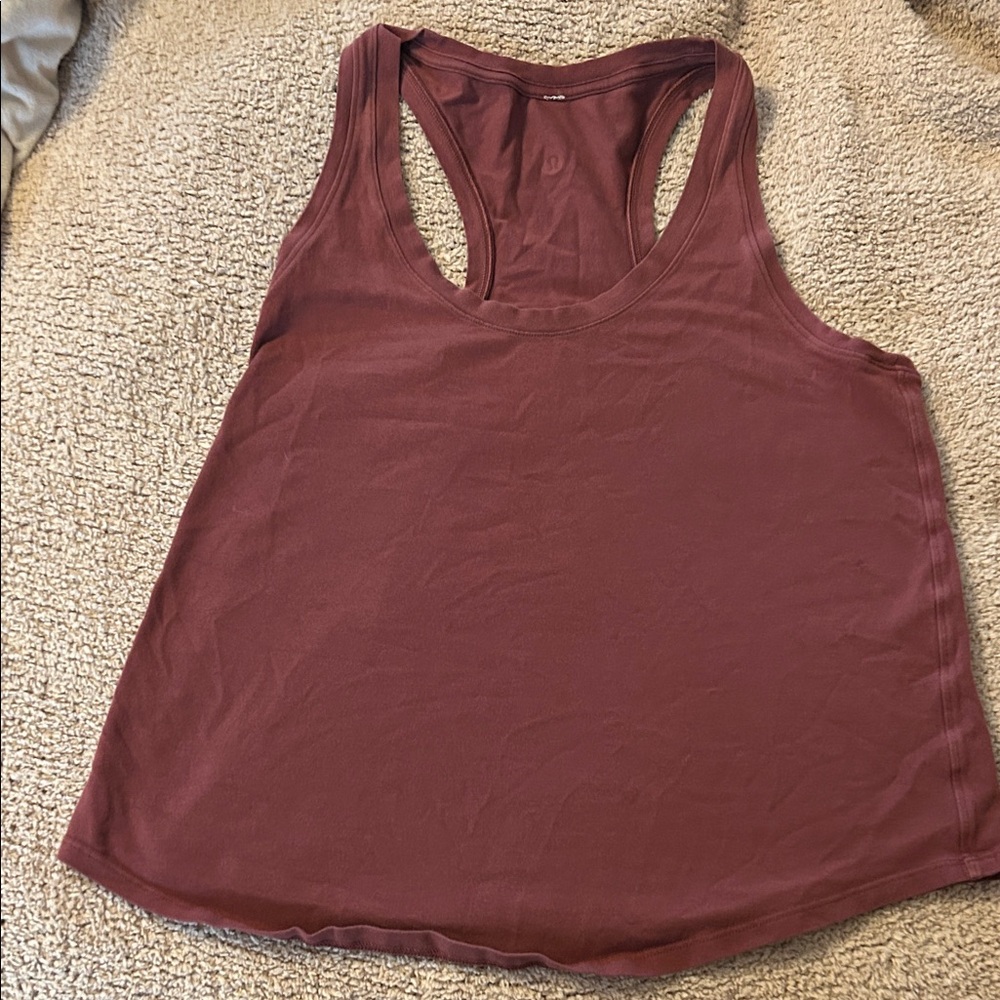 Lululemon love tank Women's Racerback Tank Top - Deep Burgundy